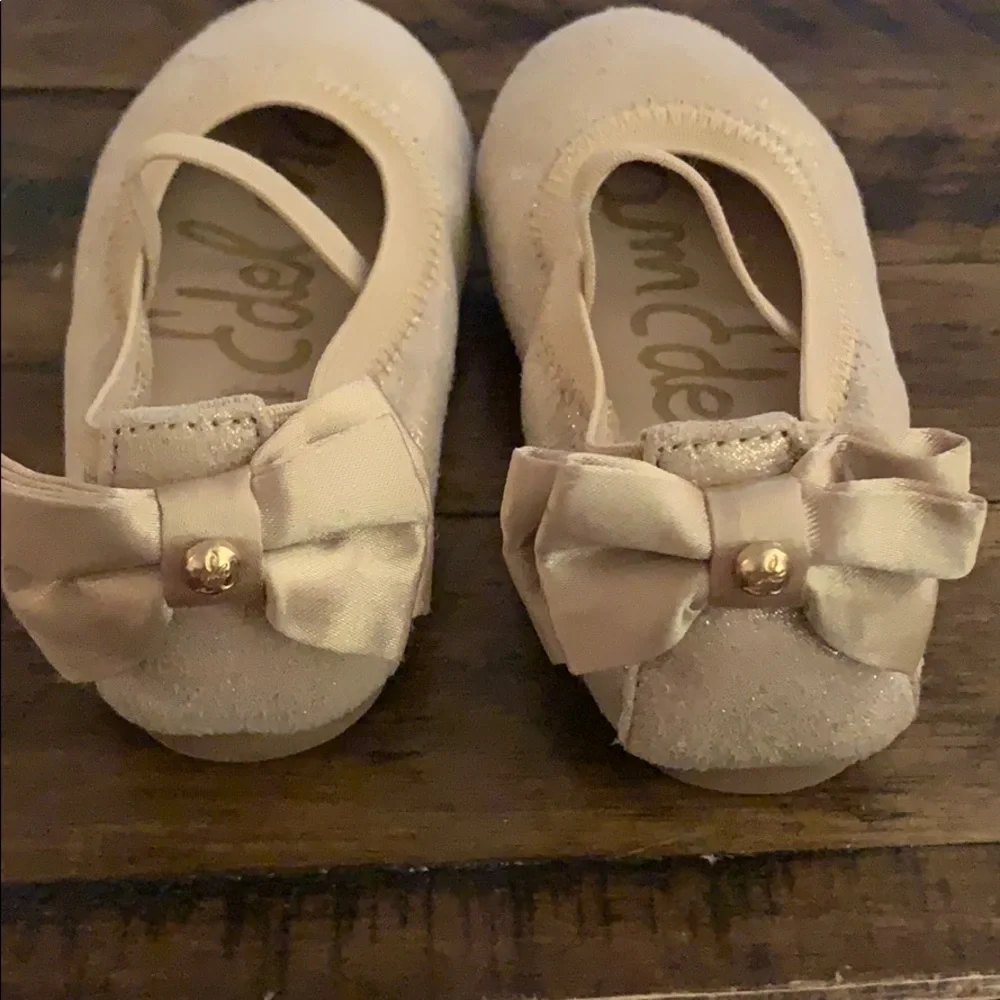 Baby Size 5 - Sam Edelman Gold Flats